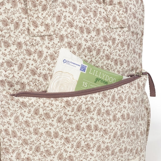 Walking Mum Backpack Diaper Bag Gala Beige 37x28x13cm