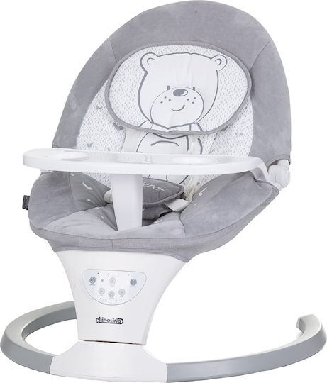 Chipolino Electric Relax pentru Bebeluși Leagăn Lera Gri pentru Copil până la 9kg