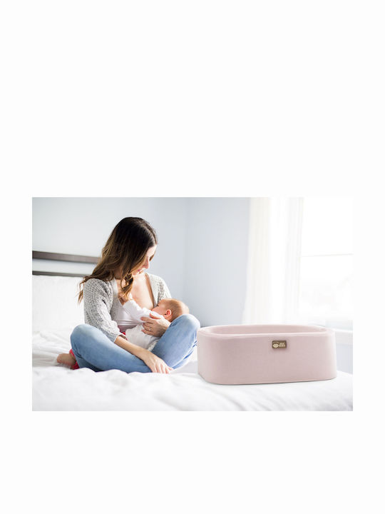 Hanah Home Λίκνο με Στρώμα Pink-Silver
