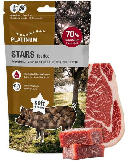 Platinum Pet Food & Care Dog Treat with Turkey and Pork 185gr