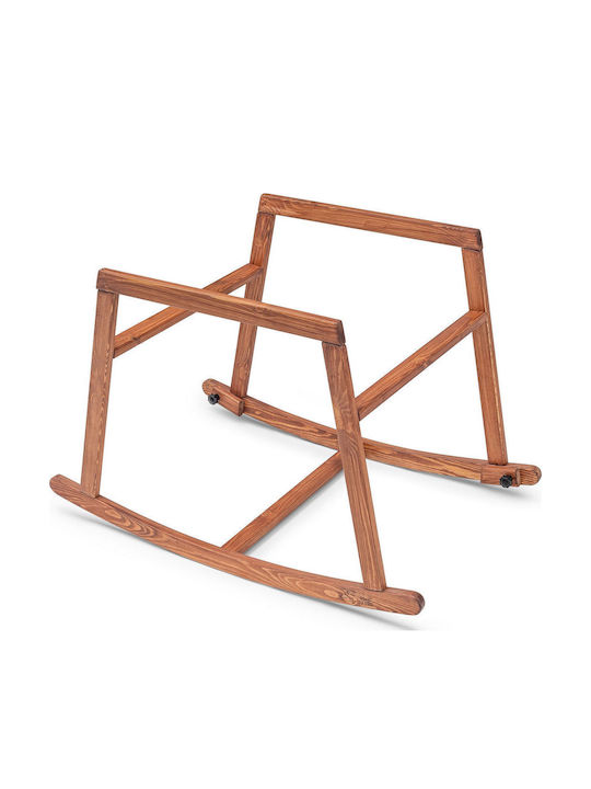 Hanah Home Λίκνο με Στρώμα Pink-Oak