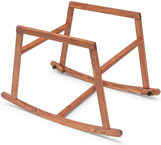 Hanah Home Люлка с Матрак Pink-Oak Hanah Home Люлка с Матрак Pink-Oak