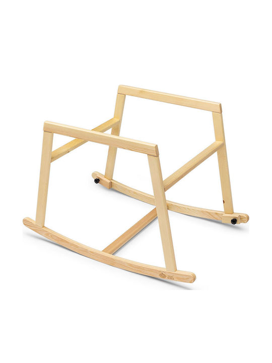 Hanah Home Λίκνο με Στρώμα Pink-Natural
