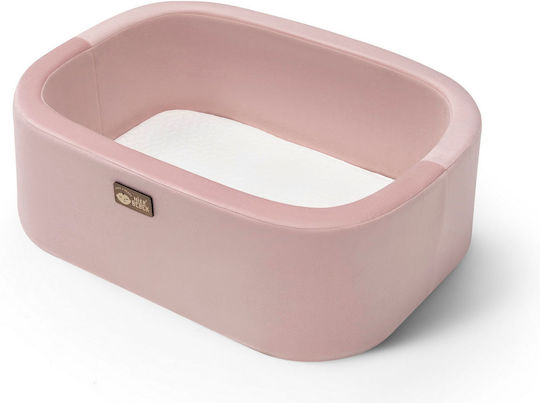 Hanah Home Leagăn cu Saltea Pink-Natural