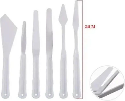Stelan Spatel Handwerk Set 6Stück