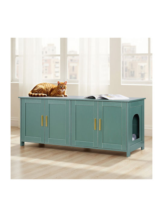 Wooden Sideboard Blue