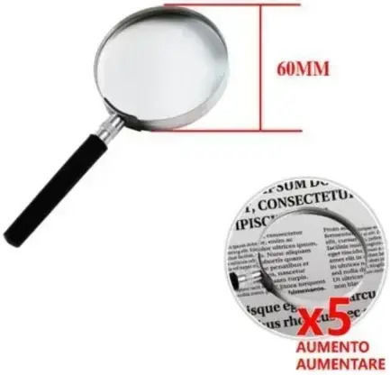 Μεγεθυντικος Φακος 60mm X5