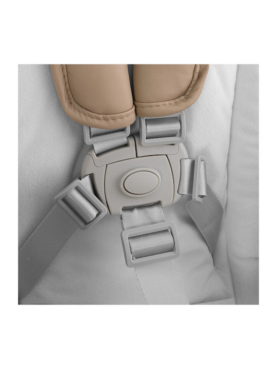 ONINO Onino MEAL.me Foldable Highchair with Plastic Frame & Plastic Seat Latte Beige