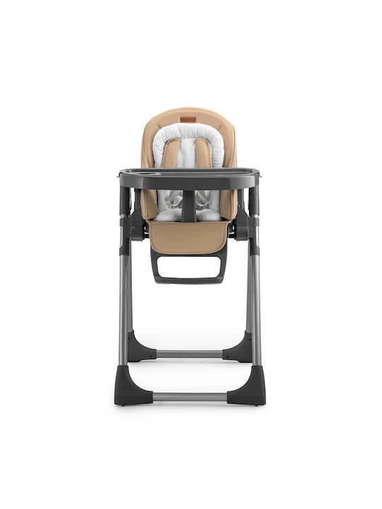 ONINO Onino MEAL.me Foldable Highchair with Plastic Frame & Plastic Seat Latte Beige