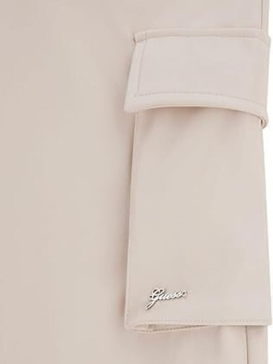 Kids' Cargo Pants Ecru