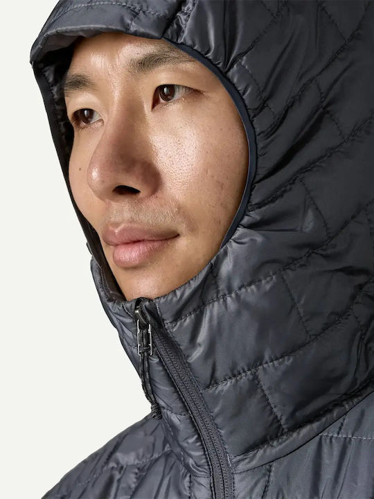Μπουφάν Puffer Αντιανεμικό Smolder Blue