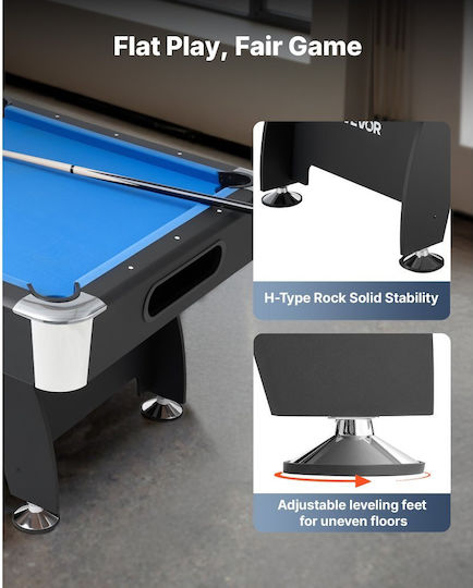 Vevor American Billiard Table