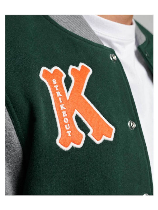 Vintage Μπουφάν Bomber Πράσινο