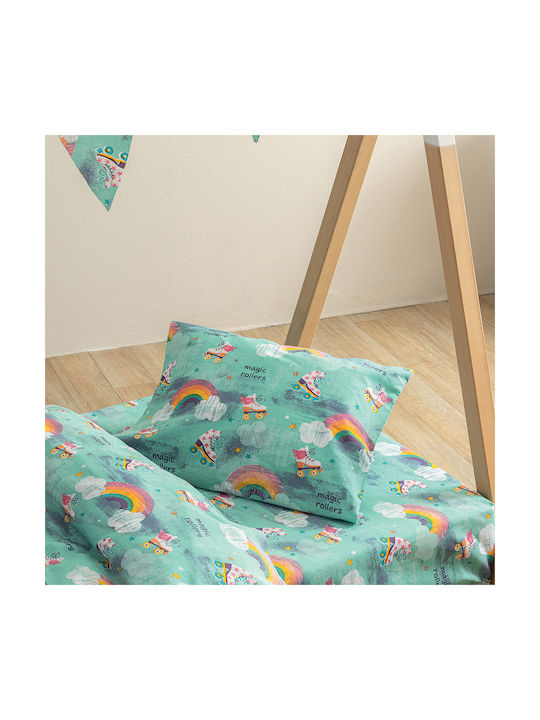 Palamaiki Kids Duvet Single My Kingdom Light Blue 160x240cm