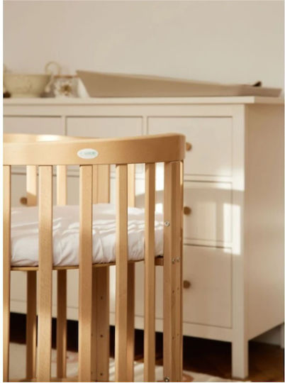 Waldin Cabriolet Patut Oval Evolutiv Bej Cu Saltea
