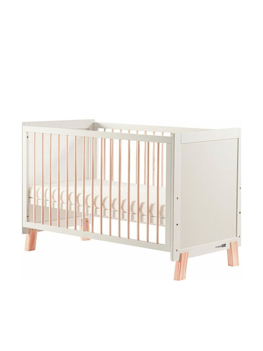 FreeOn Babybett 81903 Weiß für Matratze 60x120cm