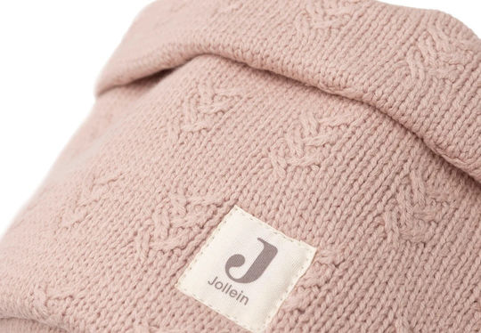 Jollein Changing Table Basket Grain Knit Pink Wild Rose 580-001-67065