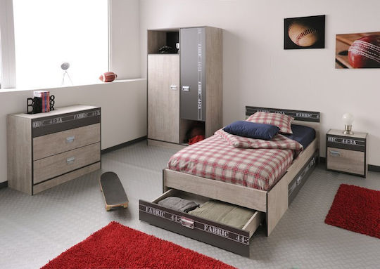 Lab Birou pentru copii din Melamină Bej 108x56x114cm