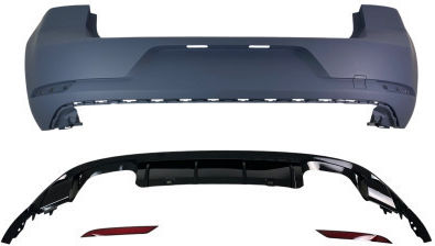 Заден Броня Vw Golf 7.5 R Design