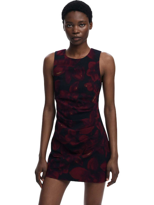 Summer Mini Evening Dress Floral