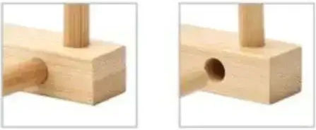 Suport Pentru Farfurii De Dulap Din Lemn 29x12.5x10.5 Cm Maro