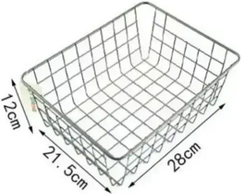 SDS Επιτραπέζια Βάση Μεταλλική 28x21.5x12εκ. Λευκή