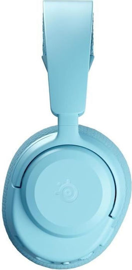 SteelSeries Arctis Nova 3P Ασύρματο Over Ear Gaming Headset με σύνδεση Bluetooth / USB Μπλε for Nintendo Switch / Nintendo Switch 2 / PC / PS4 / PS5