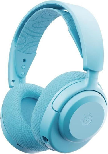 SteelSeries Arctis Nova 3X Надушници Геймърски слушалки с връзка Bluetooth / USB Aqua за PC / PS4 / PS5 / XBOX