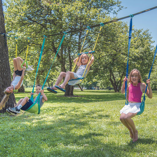 Hape Leagane Dublu 1100x22.9x22.9cm pentru 3+ Ani