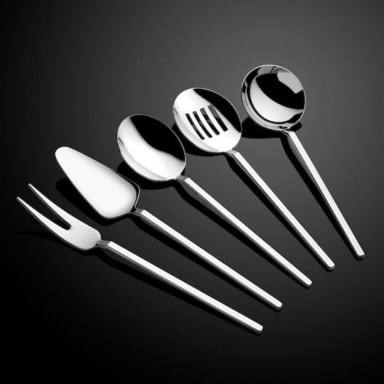 Hermia Inox Serving Utensil Set Gray 5pcs