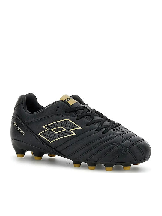 Stadio 705 Fg Jr Kids Molded Soccer Shoes Black