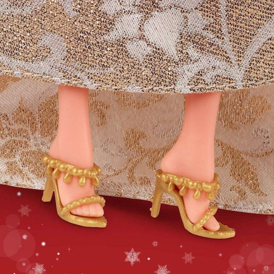 Barbie Holiday 2025 Ξανθιά Συλλεκτική Κούκλα για 6+ Ετών