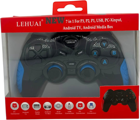 ZS8463 Wireless Gamepad for Android PC PS3 Blue