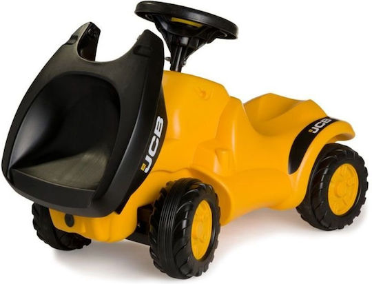 Rolly Toys Roller Tractor JBC Dumper Baby Push Walker for 12+ Months Yellow