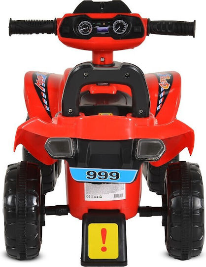 Moni No Fear 999 Αυτοκινητάκι Ride On για 12+ μηνών Κόκκινο