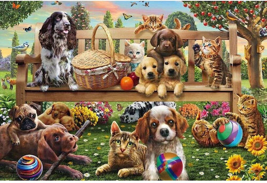 Kinderpuzzle A Garden 200pcs Schmidt Spiele