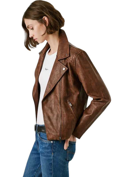 Women's Lifestyle Jacket for Winter Brown