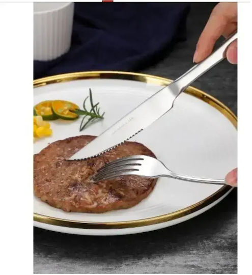 Tpster Knives Food from Stainless Steel 22.5cm 2pcs