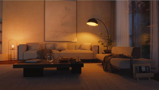 Philips Smart Lampe LED 8.1W für Fassung E27 und Form A60 Warmes Weiß 810lm Dimmbar