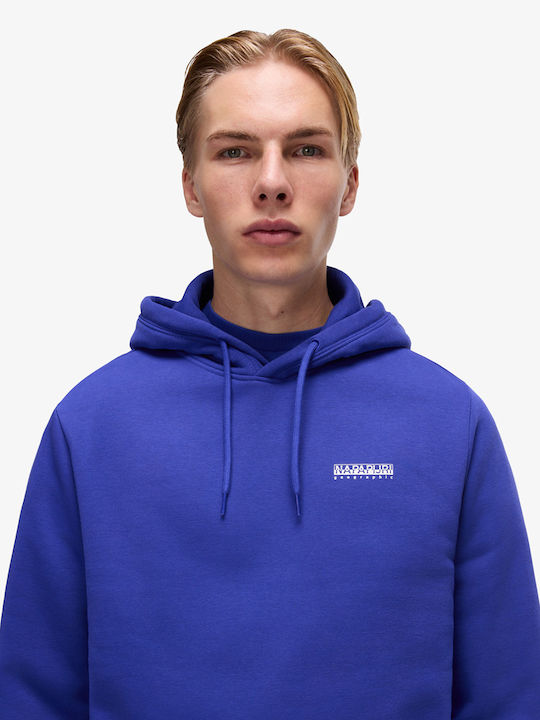 Φούτερ με Κουκούλα Royal Blue