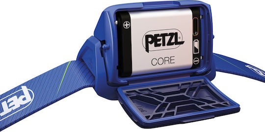 Petzl Rechargeable Head LED Flash Light IPX4 with Maximum Brightness 450lm