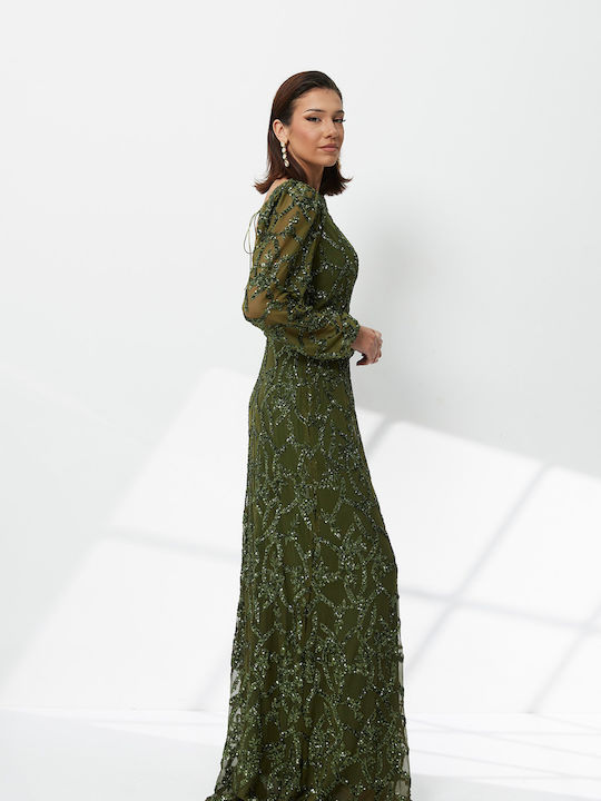Maxi Dress for Wedding / Christening Cypress