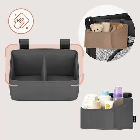 Lionelo Kinderzimmer-Aufbewahrungskörbe Kinderbett-Set Grau
