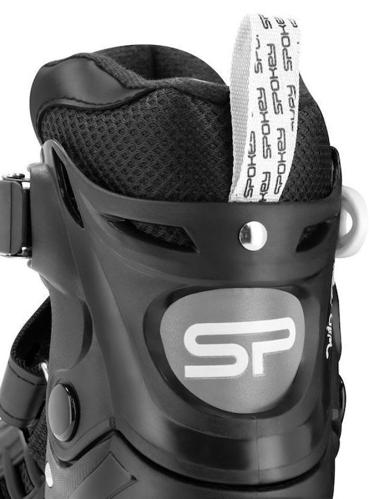 Spokey 4in1 Kids Adjustable Inline Rollers Black