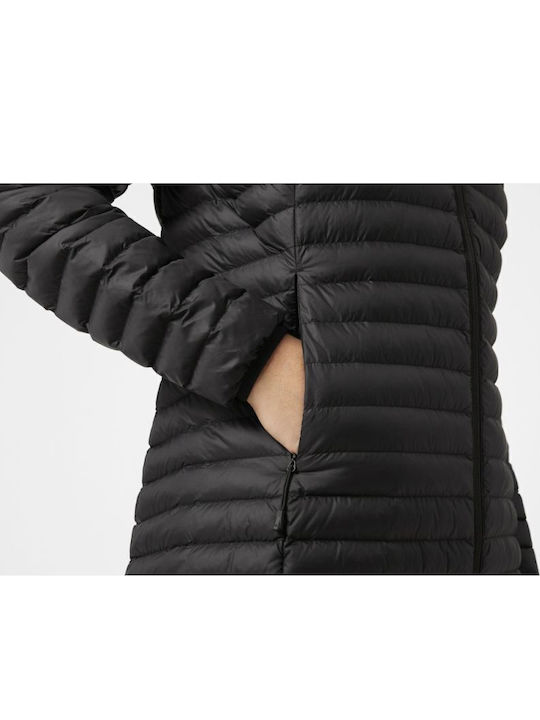 Sirdal Women's Short Puffer Jacket for Winter Black