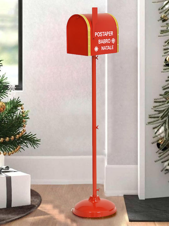 Bakaji Mailbox Letter to Santa Christmas Ornament Available in Various Colors 02001573