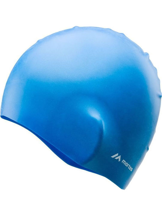 Martes Monosili Cap Silicone Adults Swimming Cap Blue