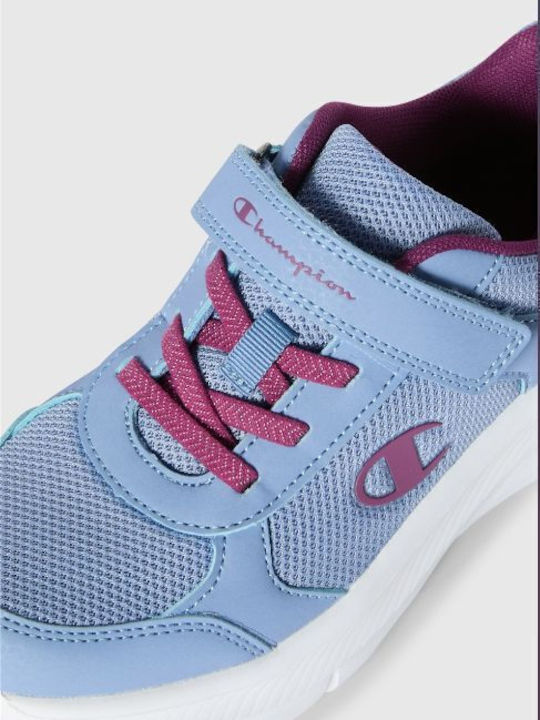 Kids Sneakers with Scratch Light Blue