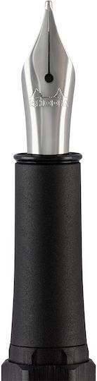 Rhodia Broad Orange Fountain Pen Made of Aluminum with Orange Ink