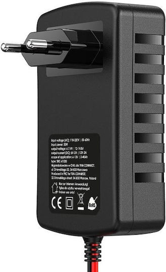 TKN Connect Mini Smart Batterieladegerät für Auto- und Motorradakkus 12V